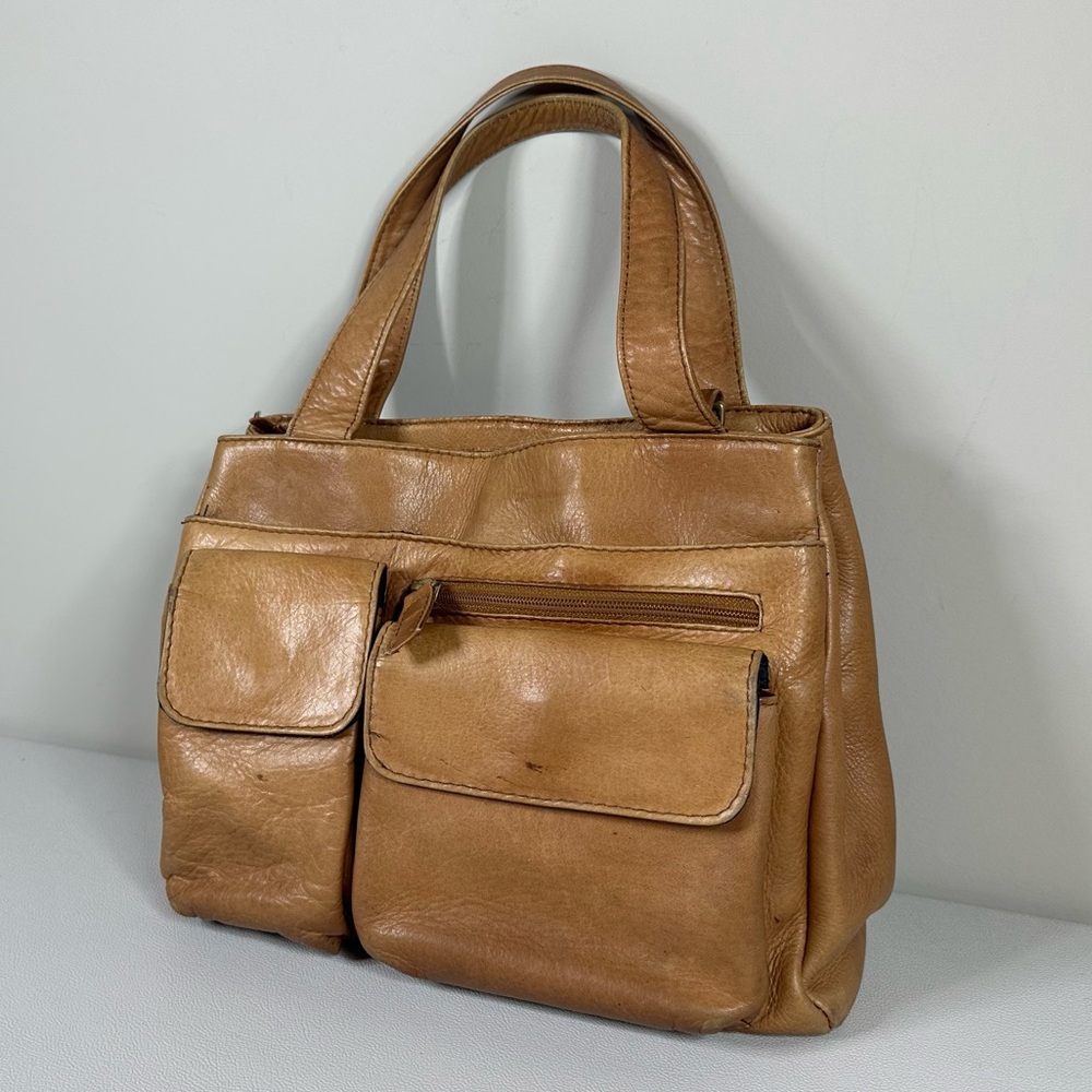 Vintage HOBO International Leather Crossbody Bag - Picture 5 of 15